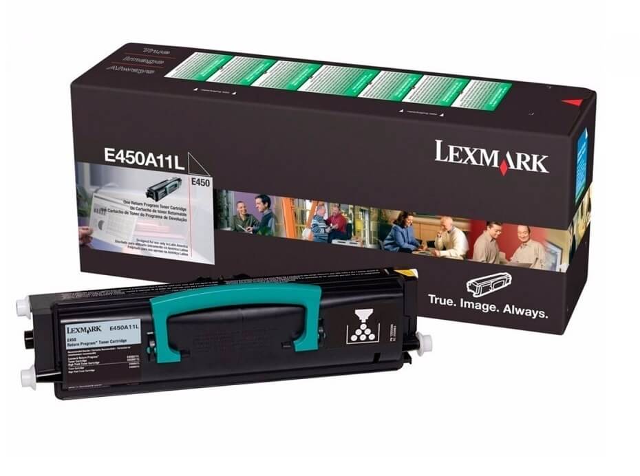 toner lexmark e450 a11l negro