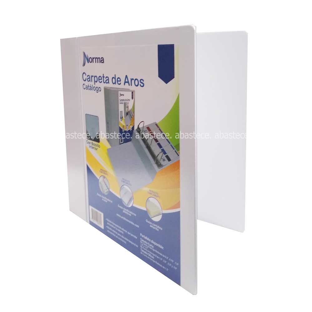 Pasta 3 Argollas 105 2 Pulgadas Blanca Norma 500830