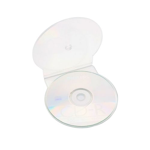 caja cd plastica redonda