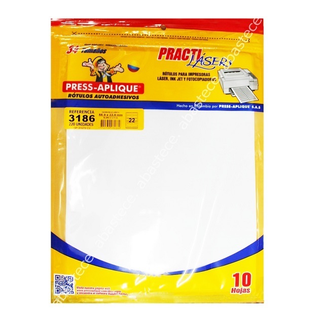 Press Aplique 88.9 X 23.practi Laser Ref 3186 en Abastece.co