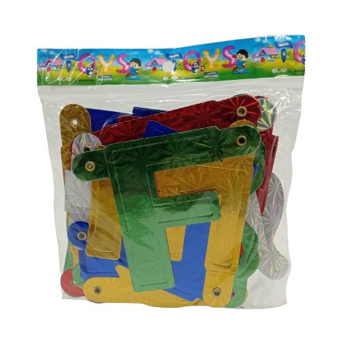 Guirnalda De Flecos Feliz Cumpleaños