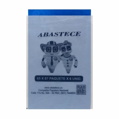 Bolsa Basura 65 X 87 Jumbo Azul Paq.x6u.  C.2.3