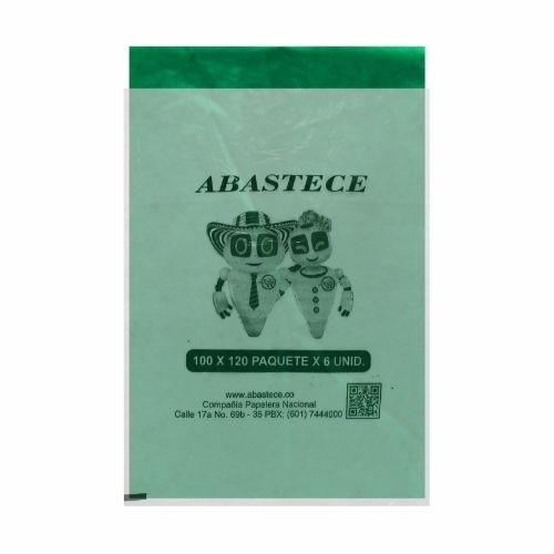 Bolsa Basura 100 x 120 Calibre 2.3 VERDE Paq x6U