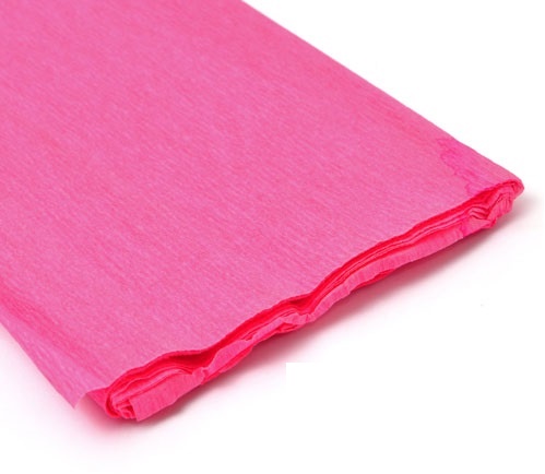 papel crepe rosado paquete x 10u
