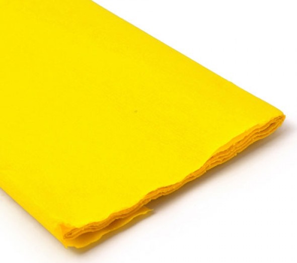 Papel Crepe Amarillo Paquete X10 Unidades. en Abastece.co