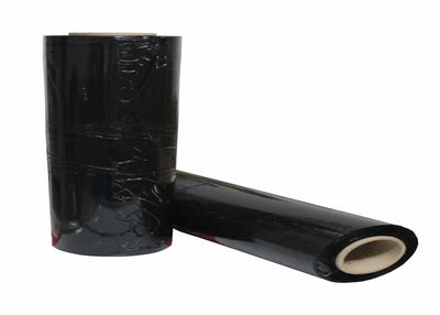 Pelicula Stretch (VINIPEL)Negra Calibre 8 Rollo 50 Cms X 450m