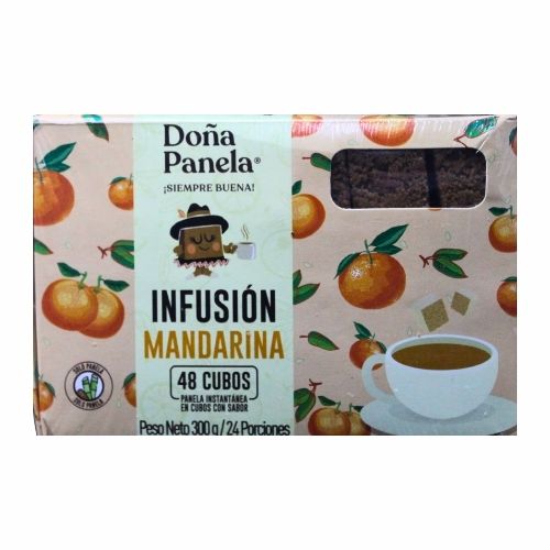 Panela en Cubos Doña Panela Mandarina Caja x 48u (=)