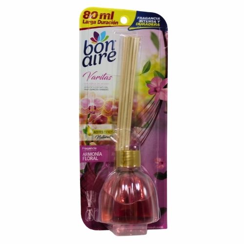 Ambientador Bonaire Varitas Difusoras Armonia Floral 80 ml