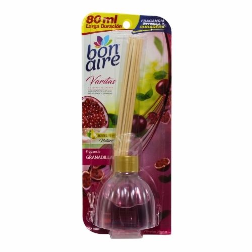 Ambientador Bonaire Varitas Difusoras Granadilla 80 Ml