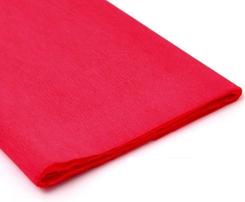Papel Crepe Rojo Paquete X 10