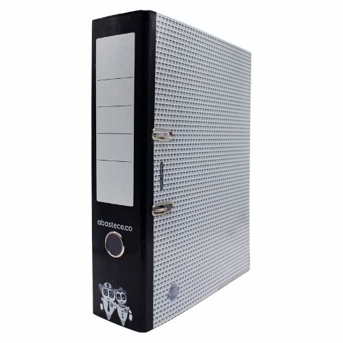 AZ Oficio Azul Plastificado  Marca. Abastece