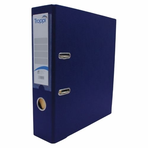 AZ Oficio Plastificado Azul Brillante Marca: Troppi