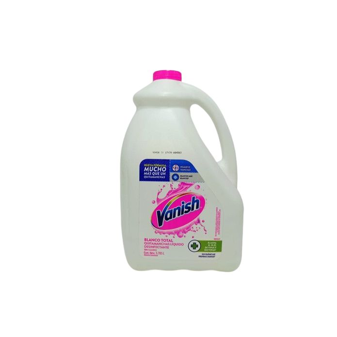 Desmanchador Vanish Liquido Blanco Total Sin Cloro 3785 Ml