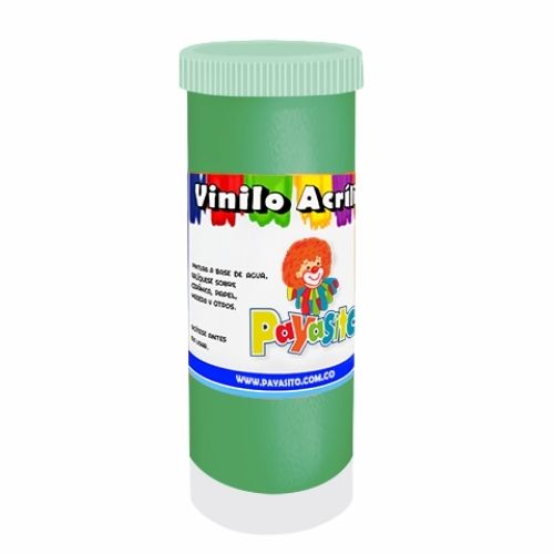 Vinilo Acrilico Frasco Verde 125 G