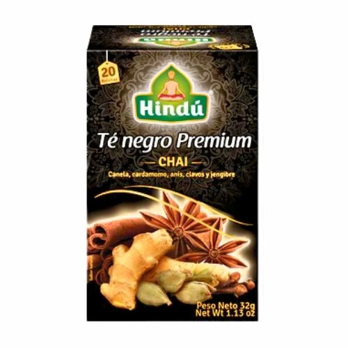Te Hindu Negro Premium Chai Caja x 20 Sobres