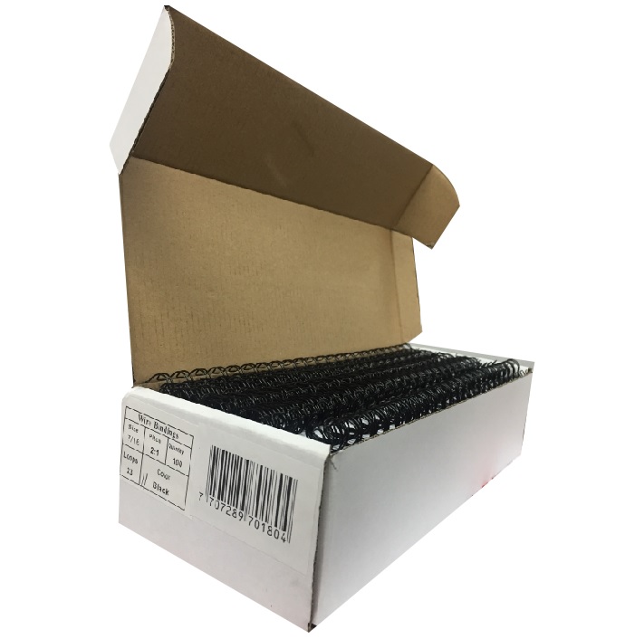 Anillos Doble 00 Paso 2 : 1  11 Mm X 100 Unidades