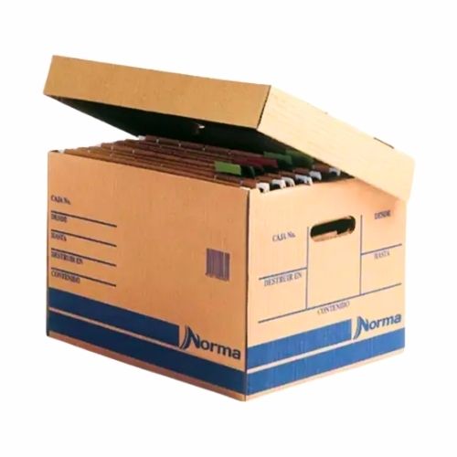 Caja Para Archivo No. 24 Norma Azul 41.5 x 32 x 27 por Unidad 500930