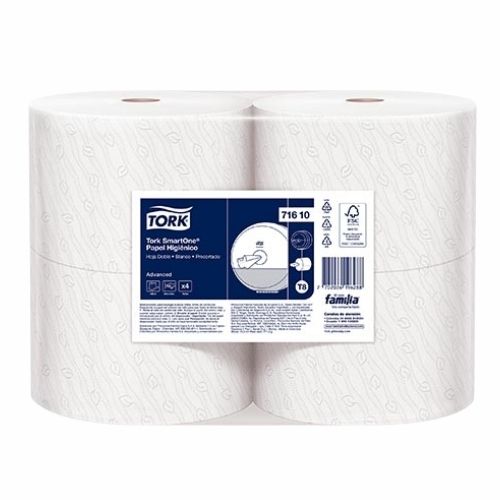 Papel Higienico Familia Xtra1 Blanco  Paq.4x200m H. Doble  71610
