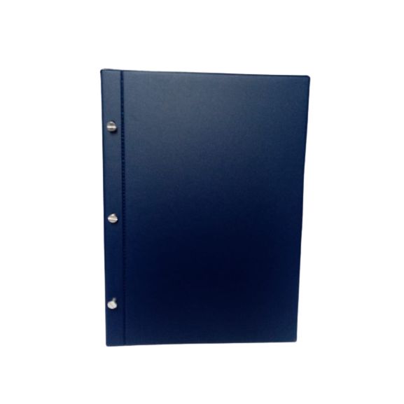 pasta catalogo t.oficio 3 tornillos azul