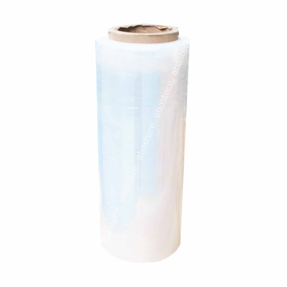 Pelicula Stretch (VINIPEL)Transparente Calibre 6 Rollo 30 Cms X 450m