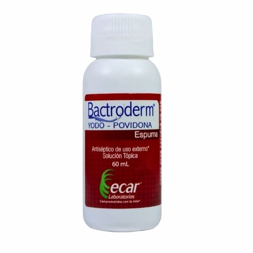 Yodopovidona Espuma Frasco Por 60 Ml (*)