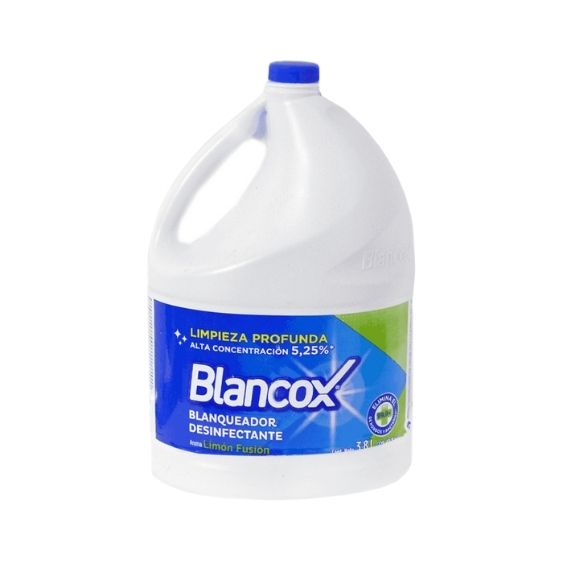 Blanqueador Desinfectante Blancox Limon Fusion 3800 Ml