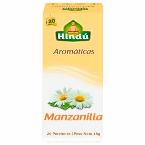 Aromatica Hindu Manzanilla Caja X 20 Sobres