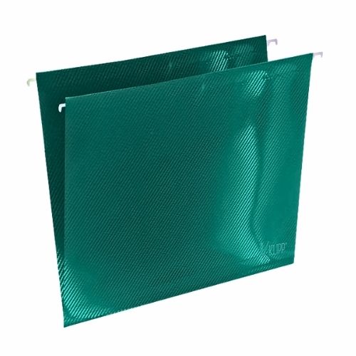 folder colgante oficio plastico verde
