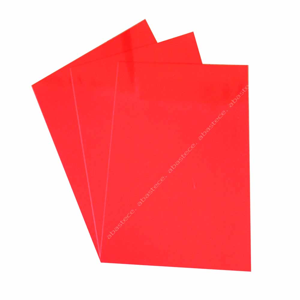 cartulina anillar oficio Paq. x 50u. . Roja