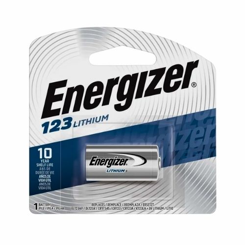 Pila Energizer Litium 123 por Unidad