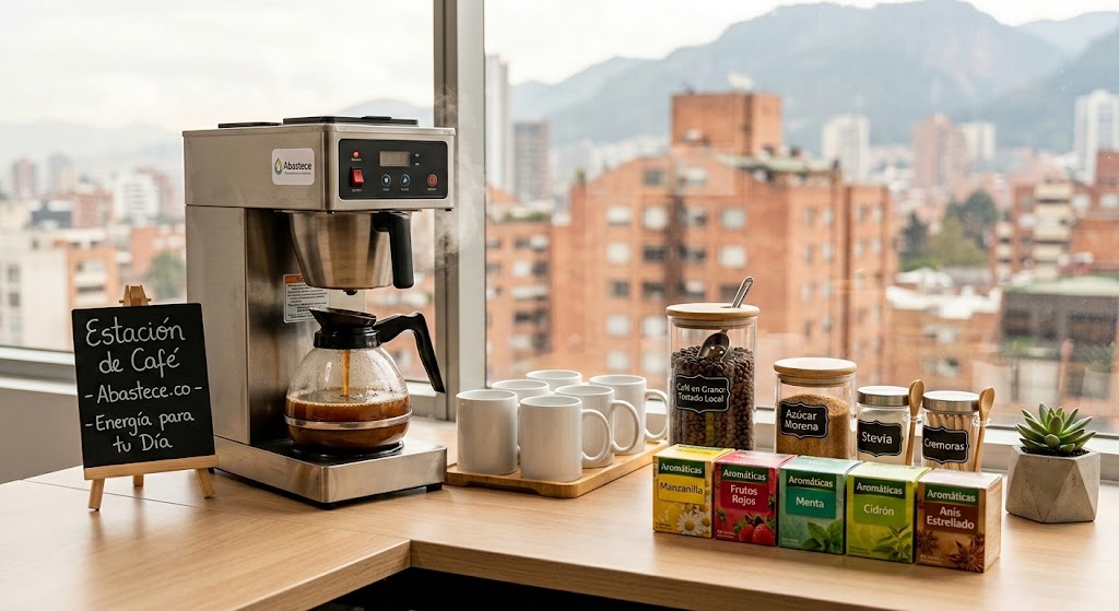 Guia de insumos de cafeteria: como calcular el consumo mensual para oficinas
