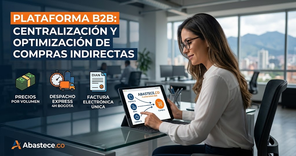 Plataforma B2B Abastece.co: Tecnología para centralizar y optimizar tus compras